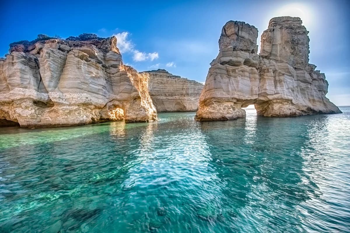 Milos — Kleftiko Bay