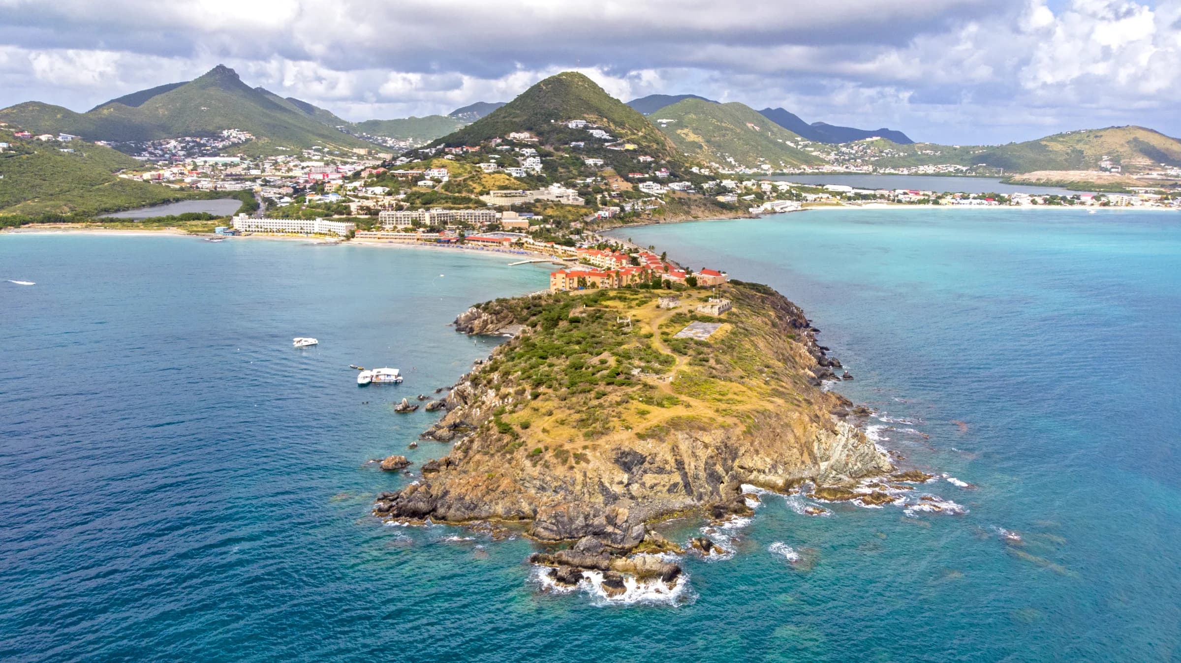Coastline of St. Martin
